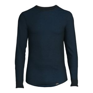 Hanes Thermal Crew. Warmer.